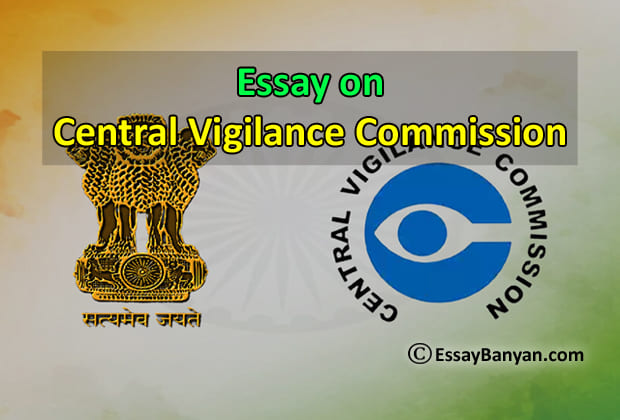 Essay on Central Vigilance Commission