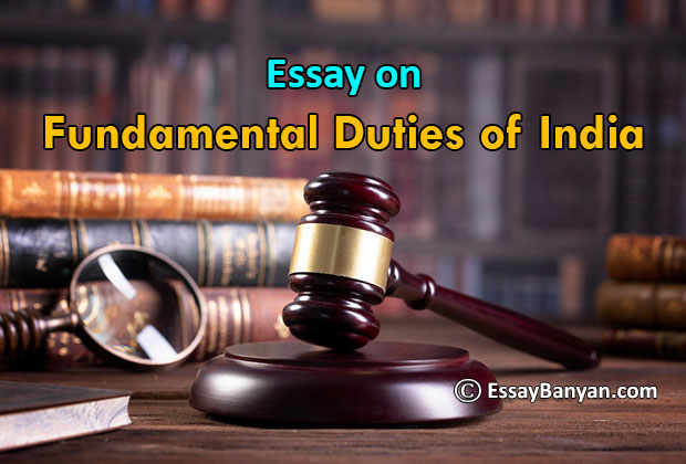 Essay on Fundamental Duties of India