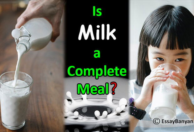 Is Milk a Complete Meal