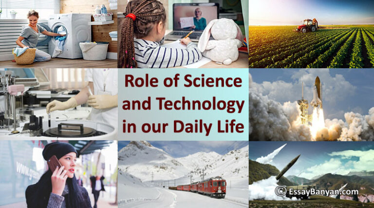 science in our daily life essay class 8