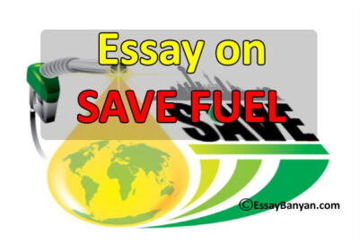 Essay on Save Fuel