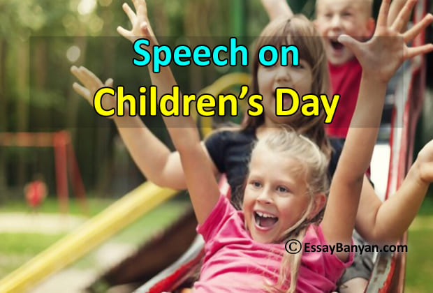 Speech On Children's Day