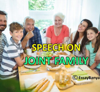 Speech Joint Family