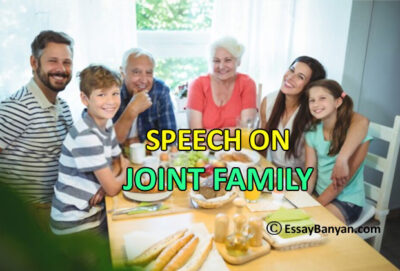 Speech Joint Family